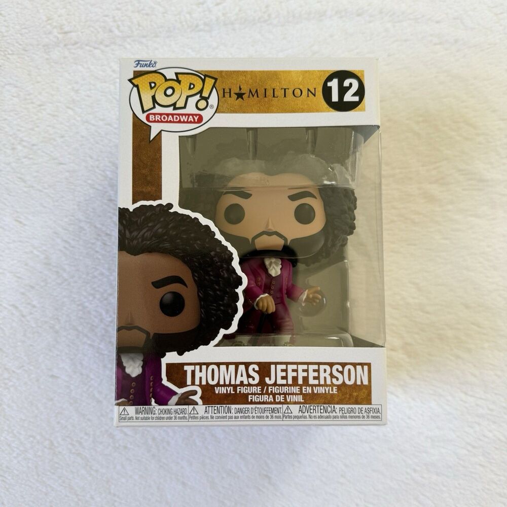 Funko Pop! Vinyl: Thomas Jefferson #12 Hamilton Broadway